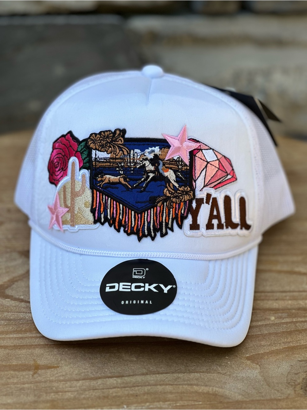 NEW Custom Trucker Hat white